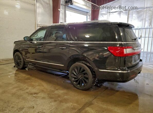 5LMJJ3LT2MEL07955 2021 LINCOLN NAVIGATOR Black Հետևի ձախ
