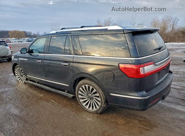5LMJJ3LT4JEL03367 2018 LINCOLN NAVIGATOR Black Tył lewy