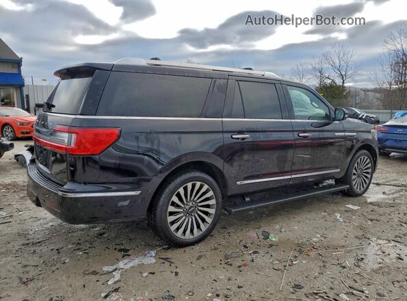 5LMJJ3LT6KEL06983 2019 LINCOLN NAVIGATOR Черный Задняя правая четверть