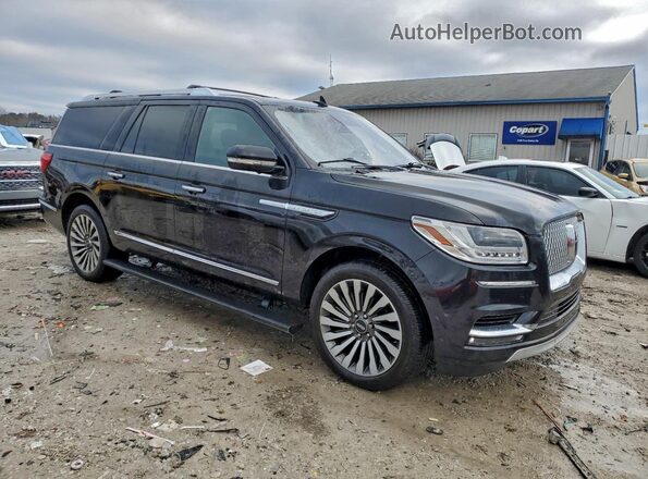 5LMJJ3LT6KEL06983 2019 LINCOLN NAVIGATOR Черный Передняя правая четверть