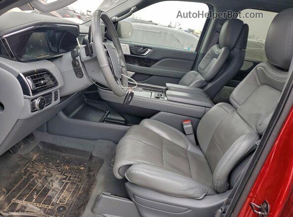 5LMJJ3LT7LEL02989 2020 LINCOLN NAVIGATOR Красный Вид салона спереди