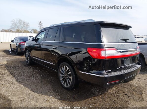 5LMJJ3LT7MEL09510 2021 LINCOLN NAVIGATOR Черный Задняя левая четверть