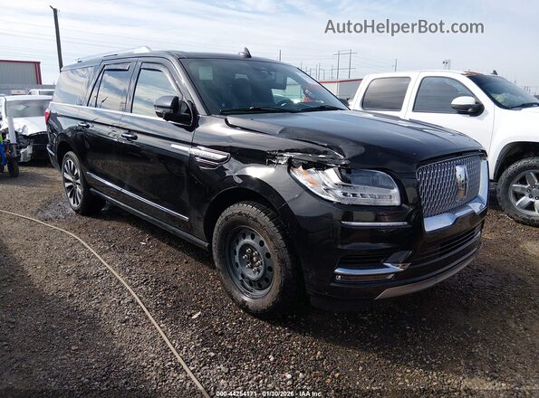 5LMJJ3LT7MEL09510 2021 LINCOLN NAVIGATOR Черный Передняя правая четверть