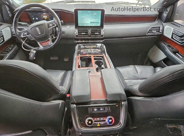 5LMJJ3LTXMEL12689 2021 LINCOLN NAVIGATOR Black Dashboard view