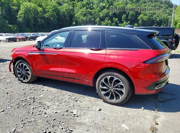 5LMPJ8K4XSJ913333 2025 LINCOLN NAUTILUS Красный Задняя левая четверть