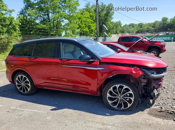 5LMPJ8K4XSJ913333 2025 LINCOLN NAUTILUS Красный Передняя правая четверть
