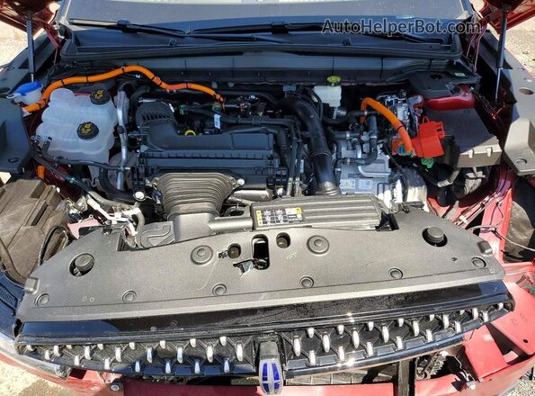 5LMPJ8K4XSJ913333 2025 LINCOLN NAUTILUS Красный Вид подкапотного пространства