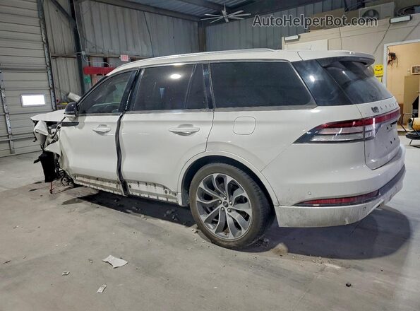 5LMYJ8XY2NNL00877 2022 LINCOLN AVIATOR Белый Задняя левая четверть