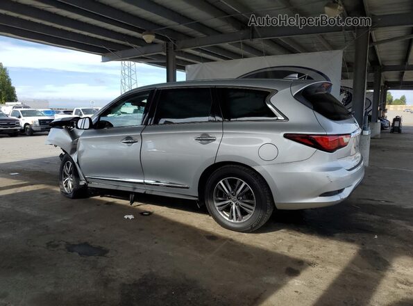 5N1AL0MM7GC520760 2016 INFINITI QX60 Серебряный Задняя левая четверть