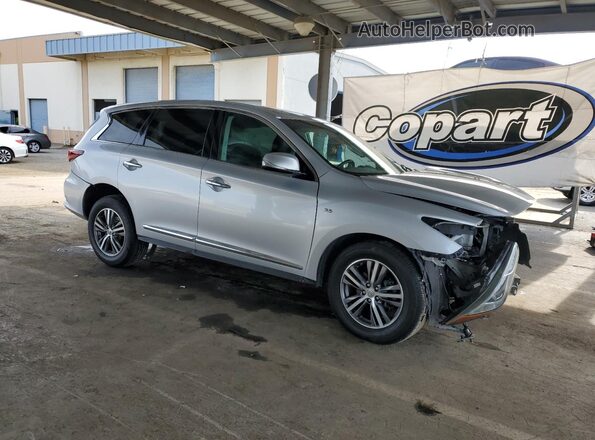 5N1AL0MM7GC520760 2016 INFINITI QX60 Серебряный Передняя правая четверть