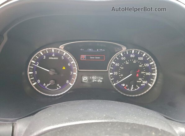 5N1AL0MN0GC508698 2016 INFINITI QX60 Серый Вид щитка приборов