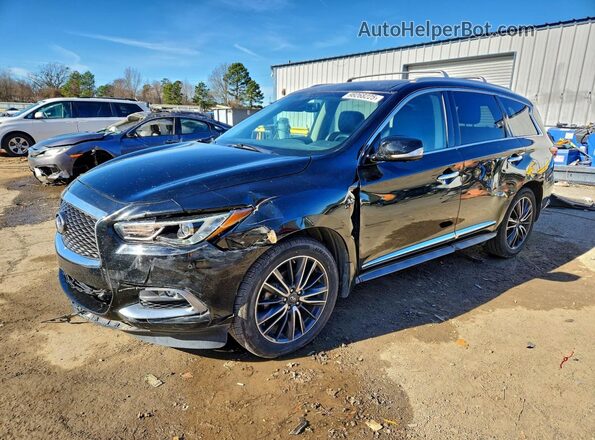 5N1AL0MN6GC525263 2016 INFINITI QX60 Черный Передняя левая четверть