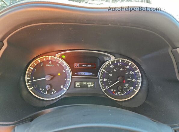 5N1AL0MN6GC525263 2016 INFINITI QX60 Черный Вид щитка приборов