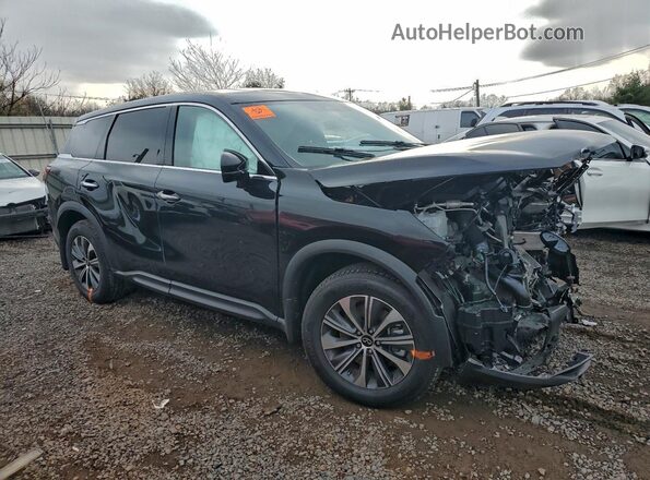 5N1AL1ES0SC331122 2025 INFINITI QX60 Черный Передняя правая четверть