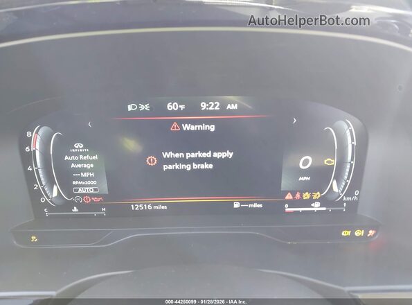 5N1AL1FS0SC333449 2025 INFINITI QX60 Белый Вид задних сидений