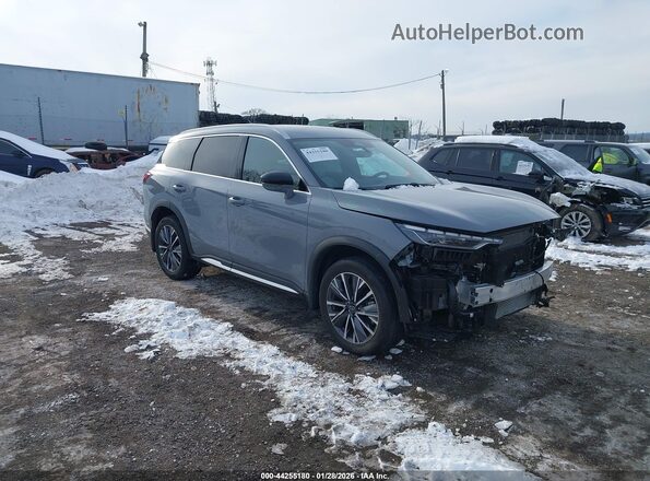 5N1AL1FS6TC335000 2026 INFINITI QX60 Gray Delantero derecho
