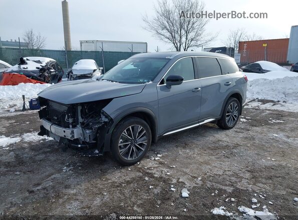 5N1AL1FS6TC335000 2026 INFINITI QX60 Gray Vista tres cuartos delantera izquierda