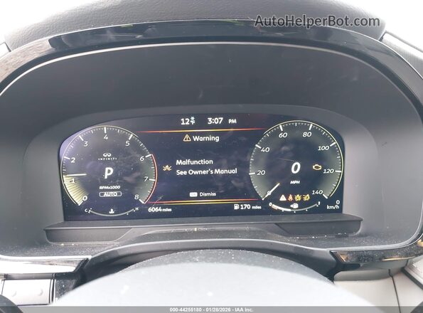 5N1AL1FS6TC335000 2026 INFINITI QX60 Gray Vista de los asientos traseros