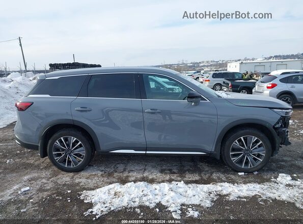 5N1AL1FS6TC335000 2026 INFINITI QX60 Gray Vista interior trasera