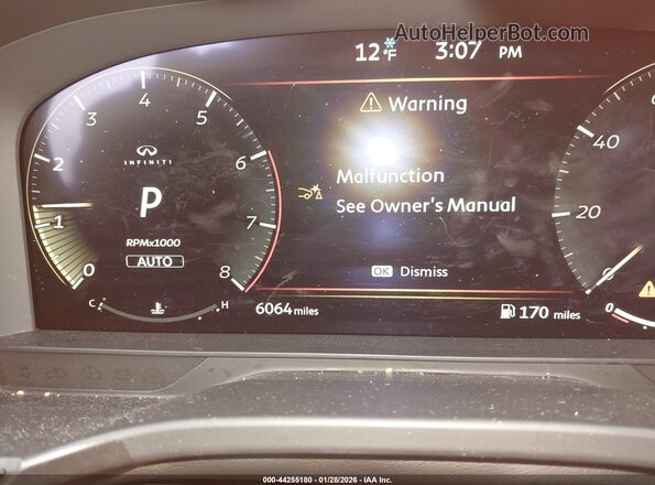 5N1AL1FS6TC335000 2026 INFINITI QX60 Gray 