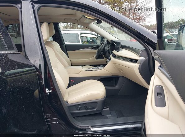 5N1AL1FS8SC336504 2025 INFINITI QX60 Black Widok wnętrza z przodu