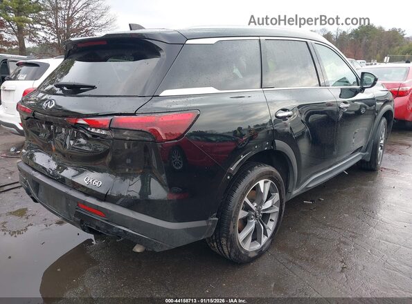 5N1AL1FS8SC336504 2025 INFINITI QX60 Black Tył prawy