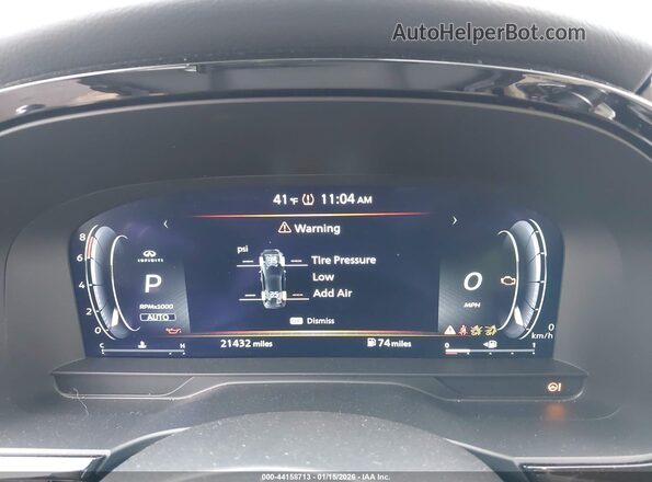 5N1AL1FS8SC336504 2025 INFINITI QX60 Black Widok tylnych siedzeń