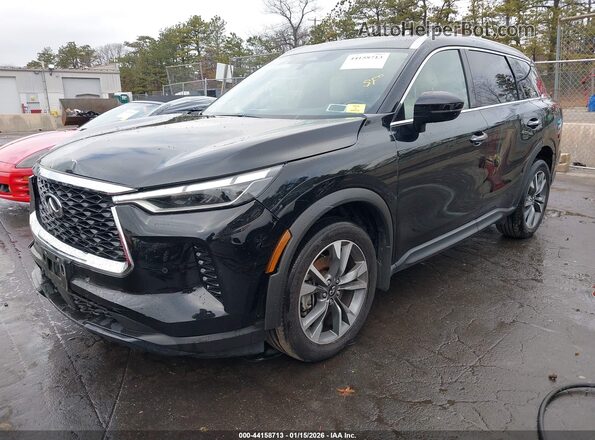5N1AL1FS8SC336504 2025 INFINITI QX60 Black Przód lewy