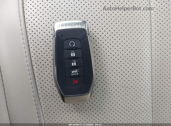 5N1AL1FS8SC336504 2025 INFINITI QX60 Black Widok deski rozdzielczej