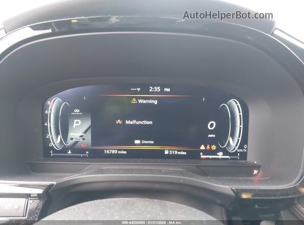 5N1AL1FS8SC350659 2025 INFINITI QX60 Gray Вид задніх сидінь