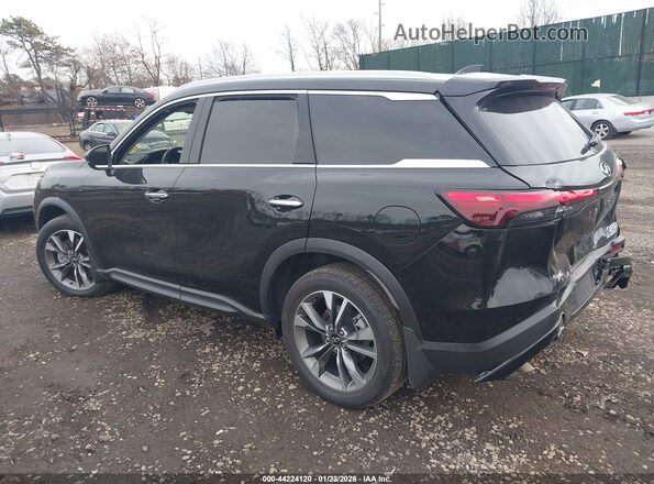 5N1AL1FS8SC351939 2025 INFINITI QX60 Черный Задняя левая четверть