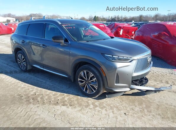 5N1AL1FS9TC337128 2026 INFINITI QX60 Pewter Առջևի աջ