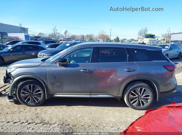5N1AL1FS9TC337128 2026 INFINITI QX60 Pewter Սալոնի 360 աստիճան տեսք