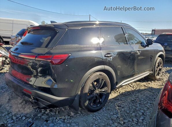 5N1AL1FSXSC359802 2025 INFINITI QX60 Black უკანა მარჯვენა