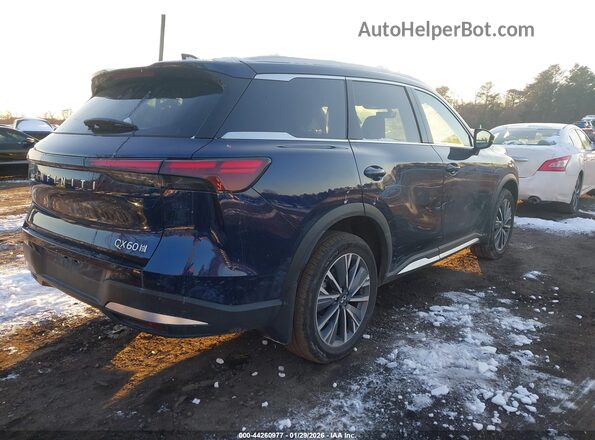 5N1AL1FSXTC336750 2026 INFINITI QX60 Blue Tył prawy