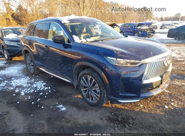 5N1AL1FSXTC336750 2026 INFINITI QX60 Blue Przód prawy