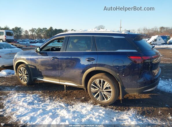 5N1AL1FSXTC336750 2026 INFINITI QX60 Blue Widok wnętrza 360 stopni