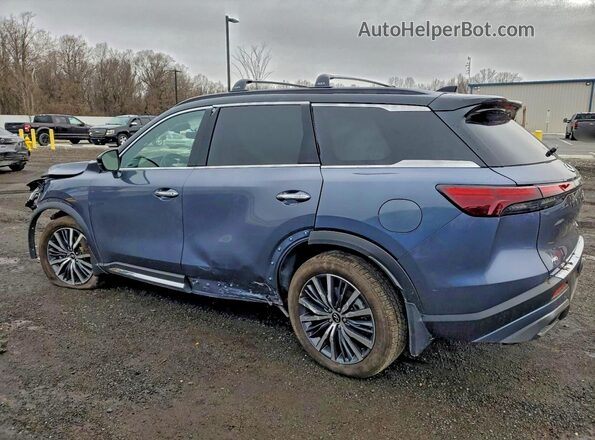5N1AL1HU3SC345299 2025 INFINITI QX60 Синий Задняя левая четверть