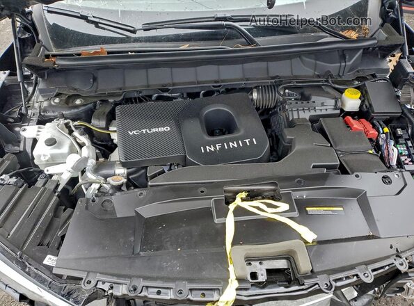 5N1AL1HU3SC345299 2025 INFINITI QX60 Синий Вид подкапотного пространства