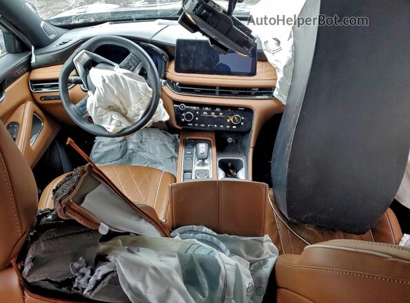 5N1AL1HU3SC345299 2025 INFINITI QX60 Синий Вид панели приборов