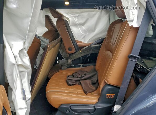 5N1AL1HU3SC345299 2025 INFINITI QX60 Синий Вид задней части салона