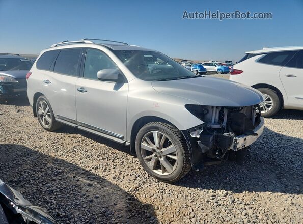 5N1AR2MM2GC671001 2016 NISSAN PATHFINDER Серебряный Передняя правая четверть