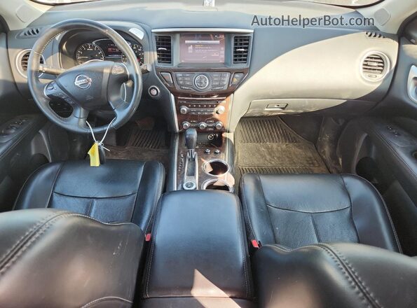 5N1AR2MM2GC671001 2016 NISSAN PATHFINDER Серебряный Вид панели приборов