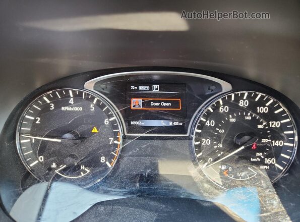 5N1AR2MM2GC671001 2016 NISSAN PATHFINDER Серебряный Вид щитка приборов