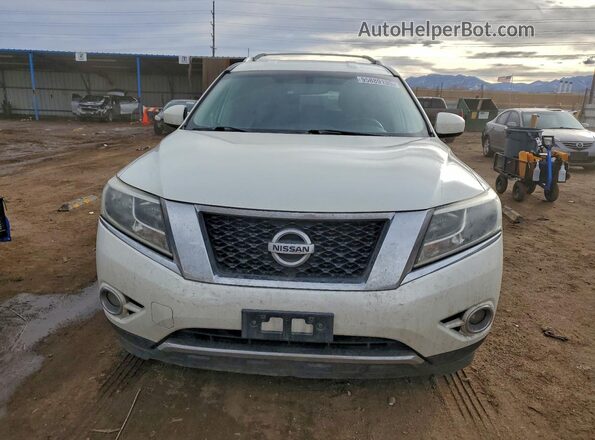5N1AR2MM3GC665739 2016 NISSAN PATHFINDER White Դիմացի տեսք