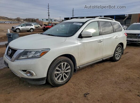 5N1AR2MM3GC665739 2016 NISSAN PATHFINDER White Առջևի ձախ երեք քառորդ տեսարան