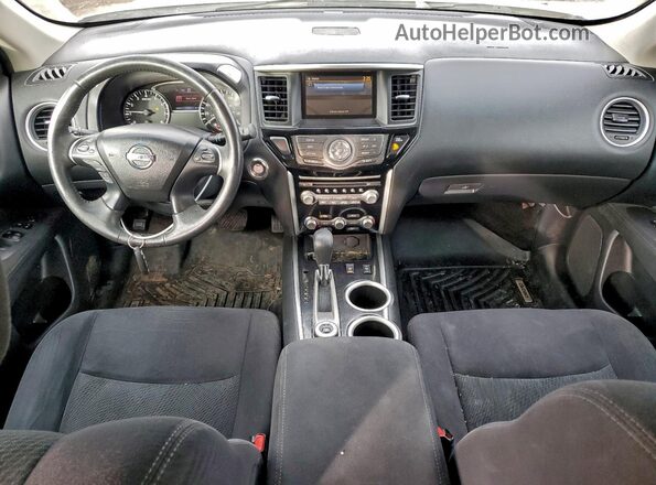 5N1AR2MM3GC665739 2016 NISSAN PATHFINDER White Առջևի վահանակի տեսք