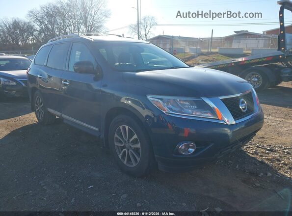 5N1AR2MM4GC659349 2016 NISSAN PATHFINDER Gray Widok wnętrza z tyłu