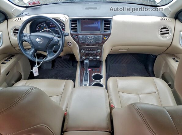 5N1AR2MM8GC607206 2016 NISSAN PATHFINDER Белый Вид панели приборов