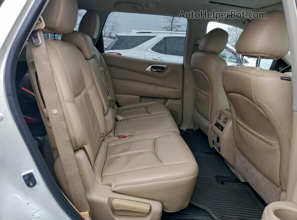 5N1AR2MM8GC607206 2016 NISSAN PATHFINDER Белый Вид задней части салона